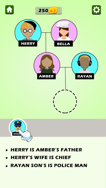 我的家谱逻辑谜题游戏截图