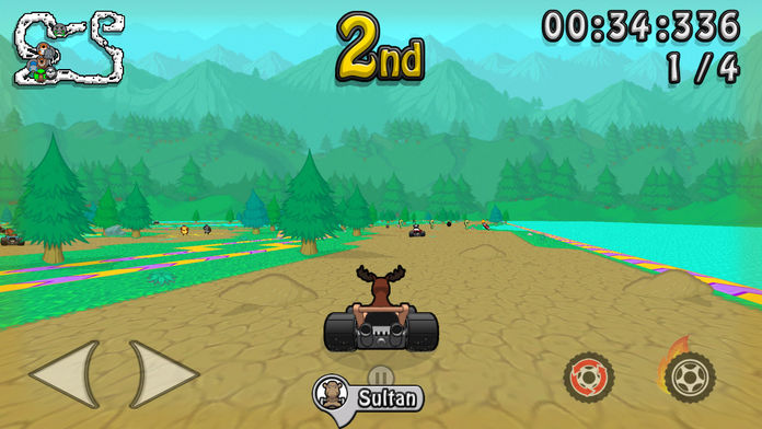Wacky Wheels HD Kart Racing游戏截图