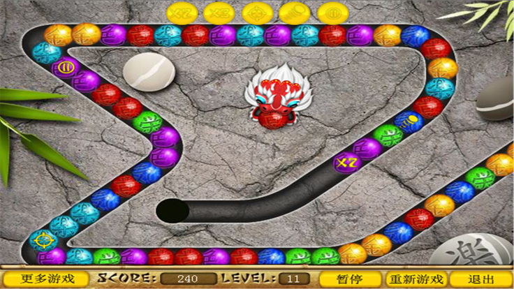 龙珠祖玛 - 新版游戏截图