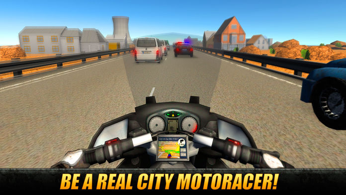 Moto Traffic Rider 3D: Speed City Racing Full游戏截图