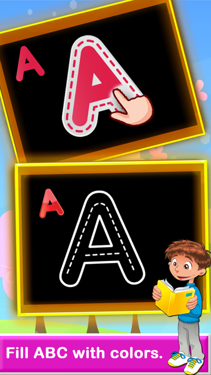 Tracing Alphabet - Genius Kids ABC Tracing游戏截图