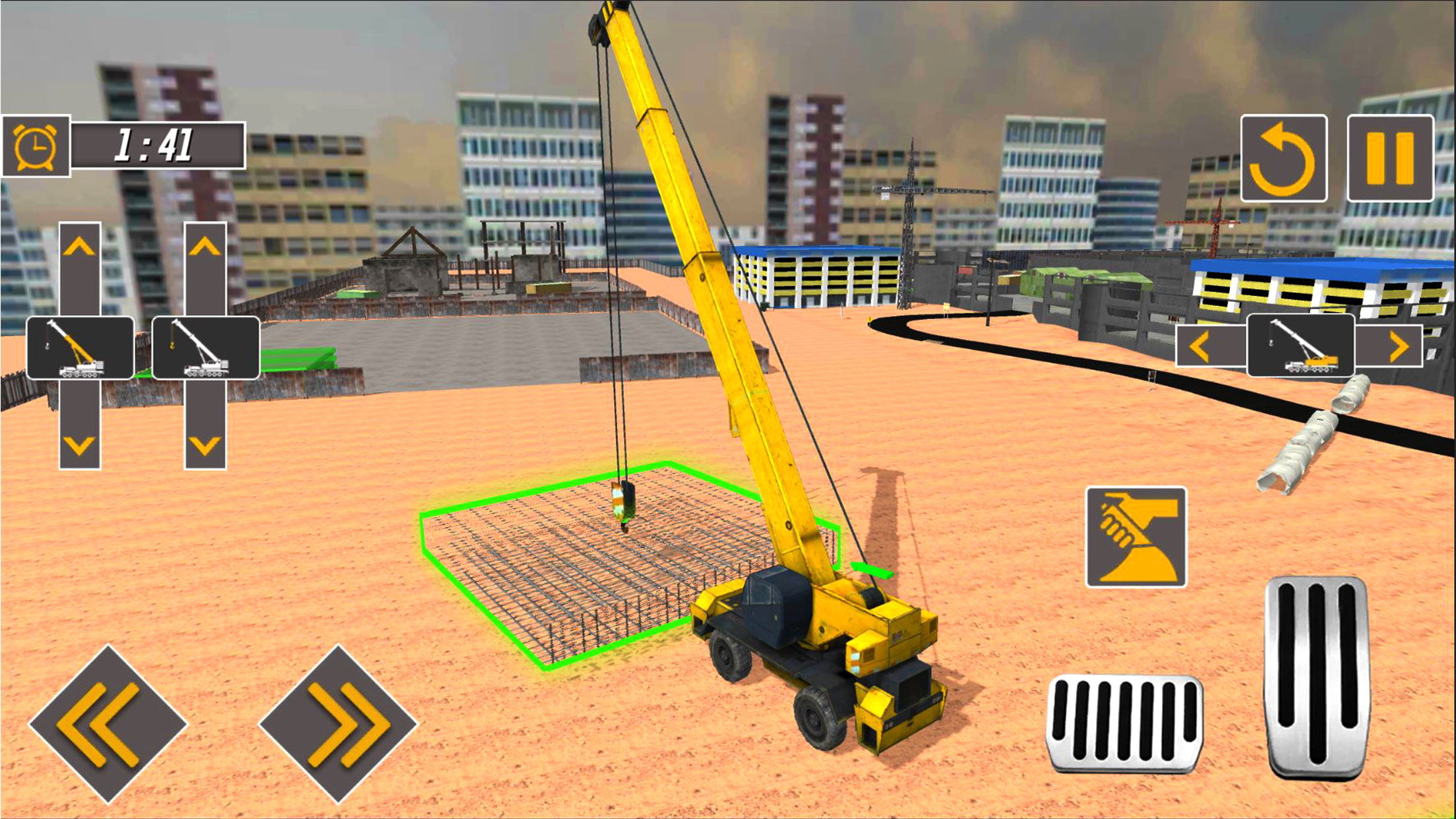 Road Construction 3D Simulator游戏截图