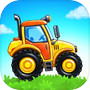 农场 农业 拖拉机 卡车 收割机 汽车 游戏 洗车游戏icon