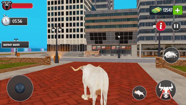 Scary Cow wild Animal Game游戏截图