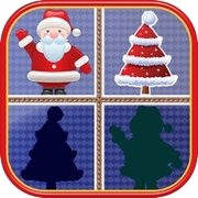 Christmas Matching Pairs - Santa Slaus and Xmas