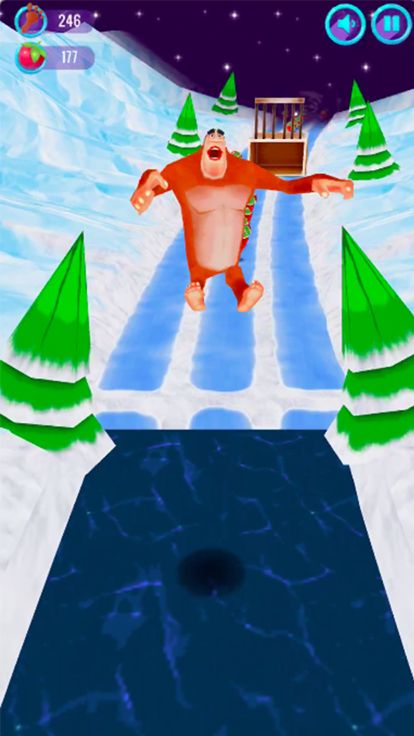 熊老大快跑:跑酷游戏之无尽冒险挑战游戏截图