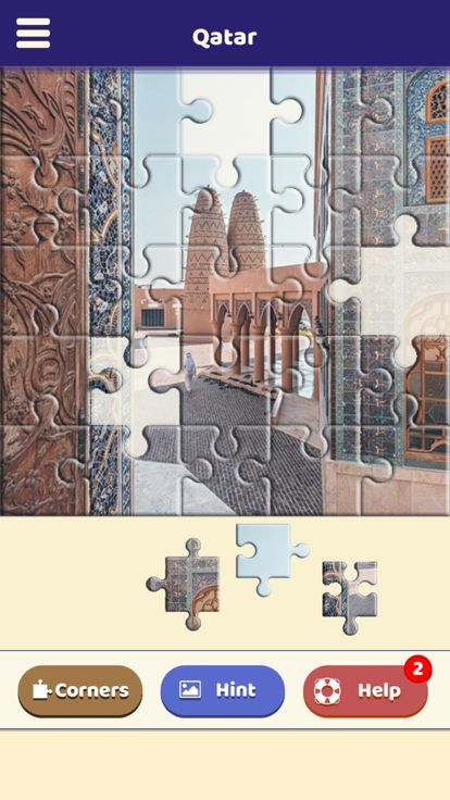 Qatar Sightseeing Puzzle游戏截图