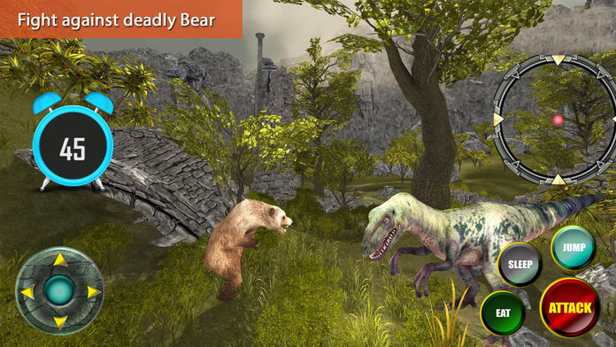 丛林野生恐龙模拟器3D游戏截图