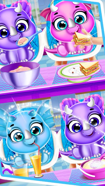 恐龙幼儿小马游戏-恐龙牙医游戏游戏截图