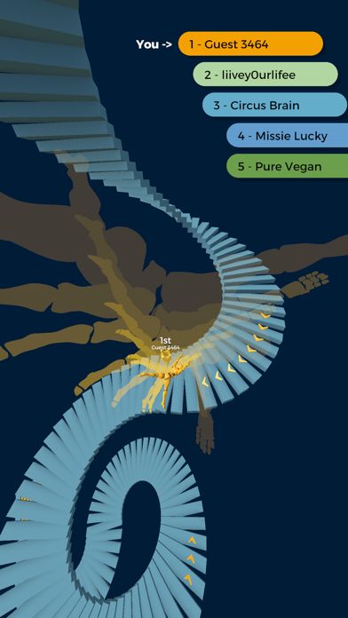 Falling Down Stairs游戏截图