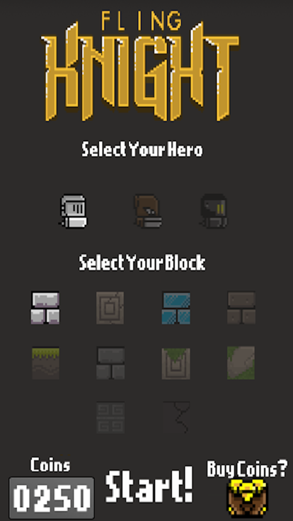 Fling Of Knight游戏截图