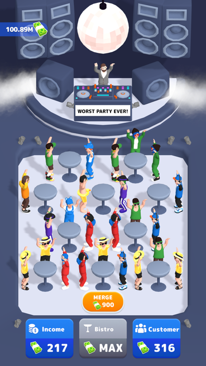 Idle Party Land游戏截图