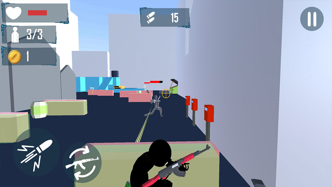 火柴人冲突战场游戏截图