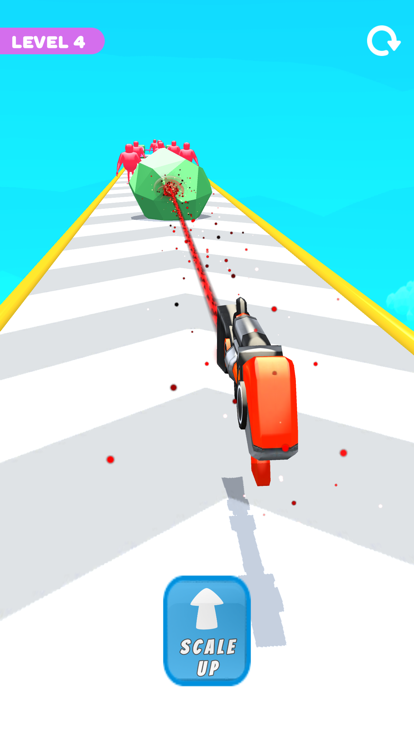 Size Gun Run游戏截图