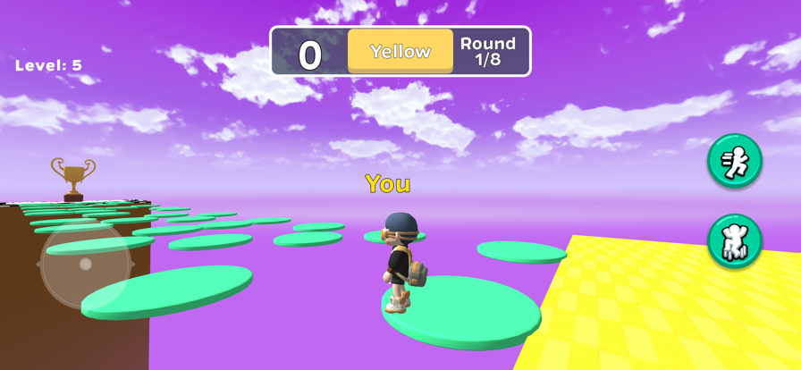 Color Challenger: Parkour Run游戏截图