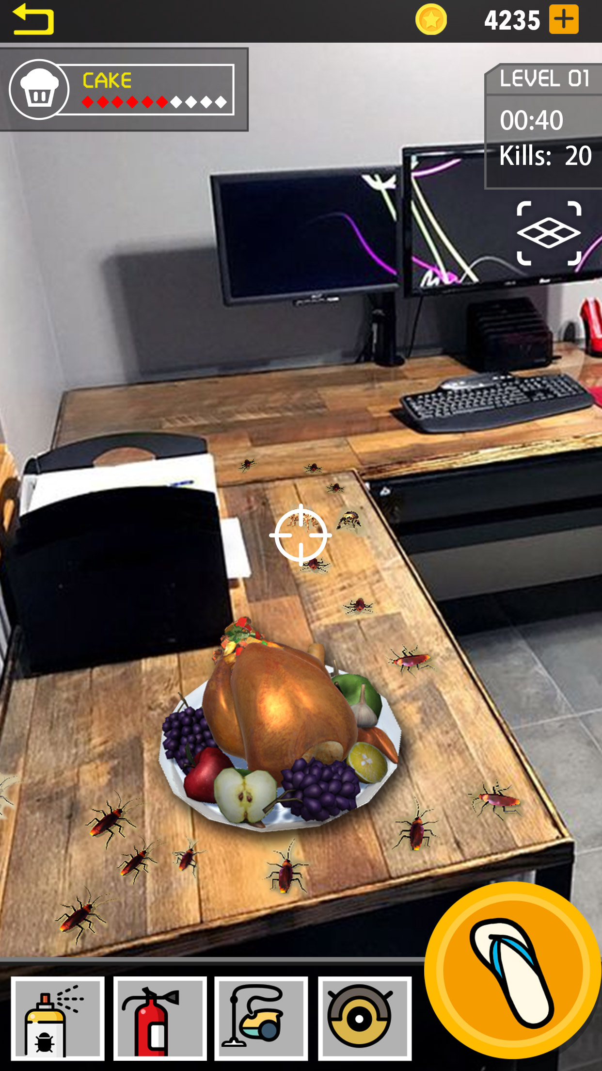 AR打小强游戏截图