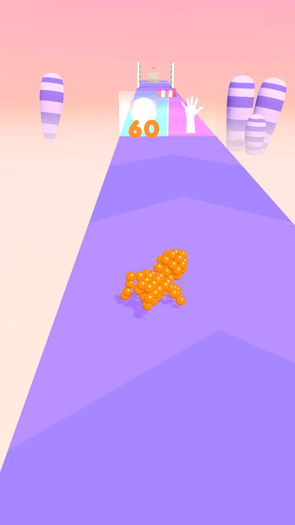 Bubble Stack Runner游戏截图