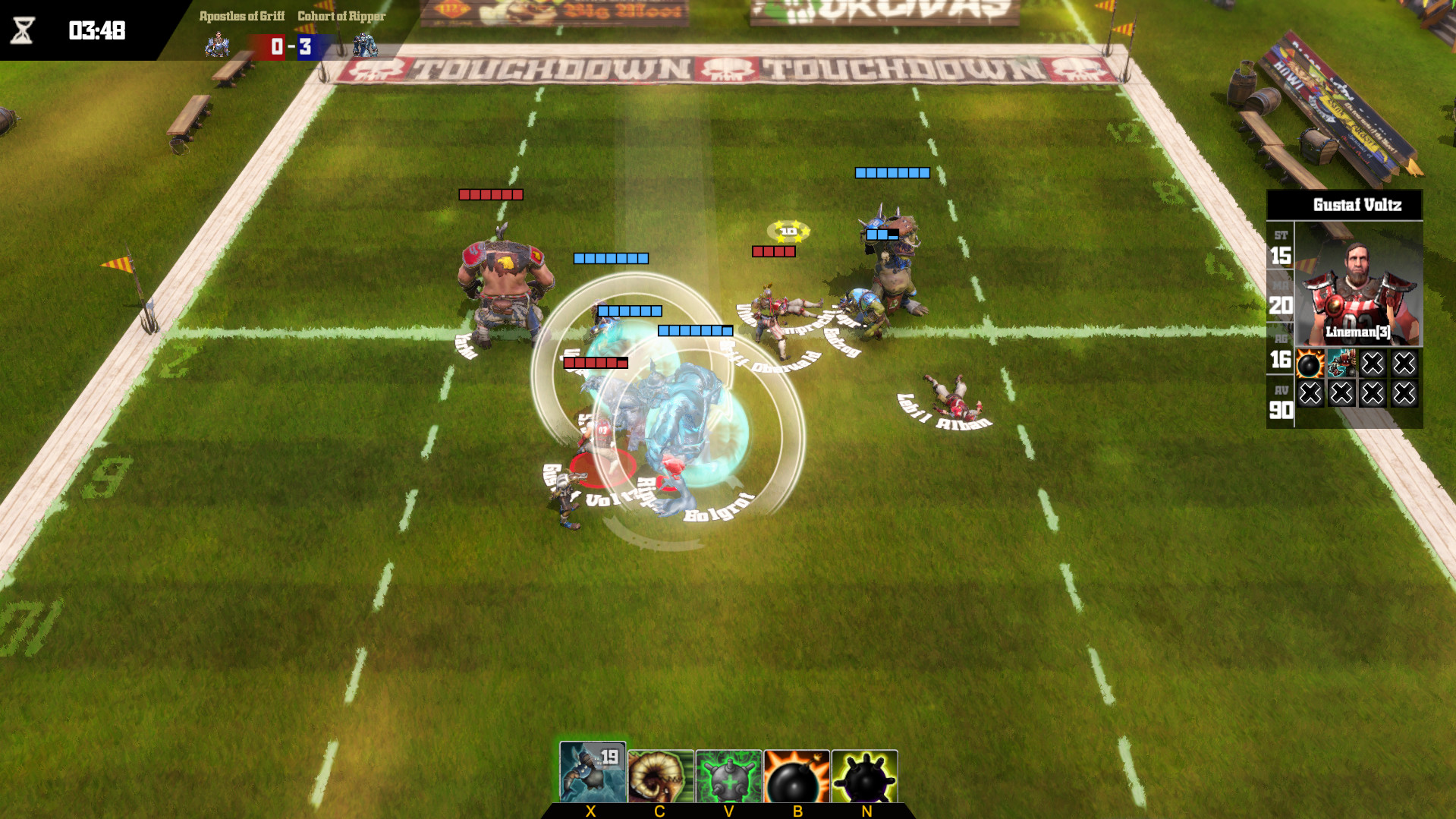 Blood Bowl: Death Zone游戏截图