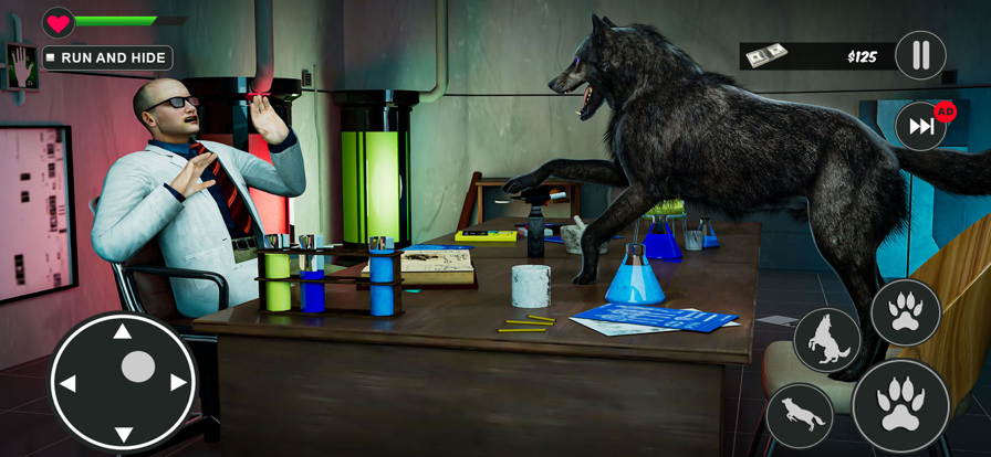 Wild Life Simulator Wolf Games游戏截图