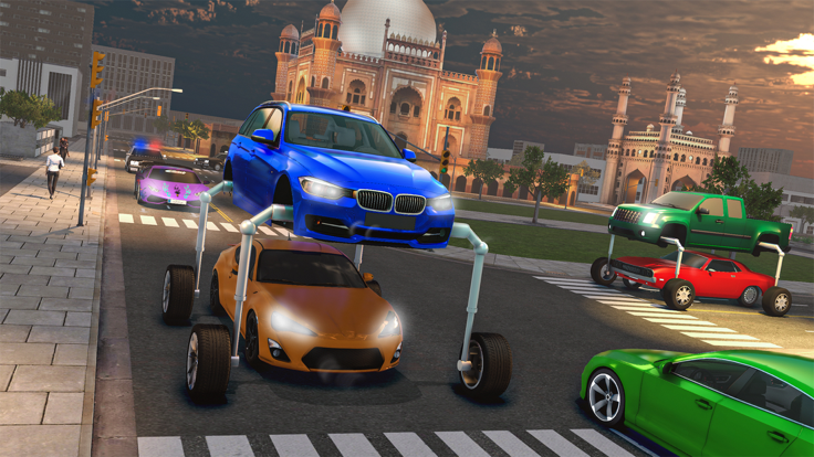 Car Park School:Elevated Drive游戏截图