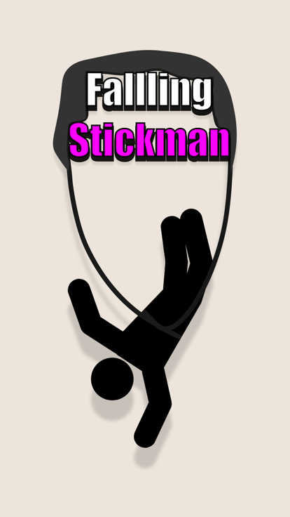 Falling Stickman 2D游戏截图