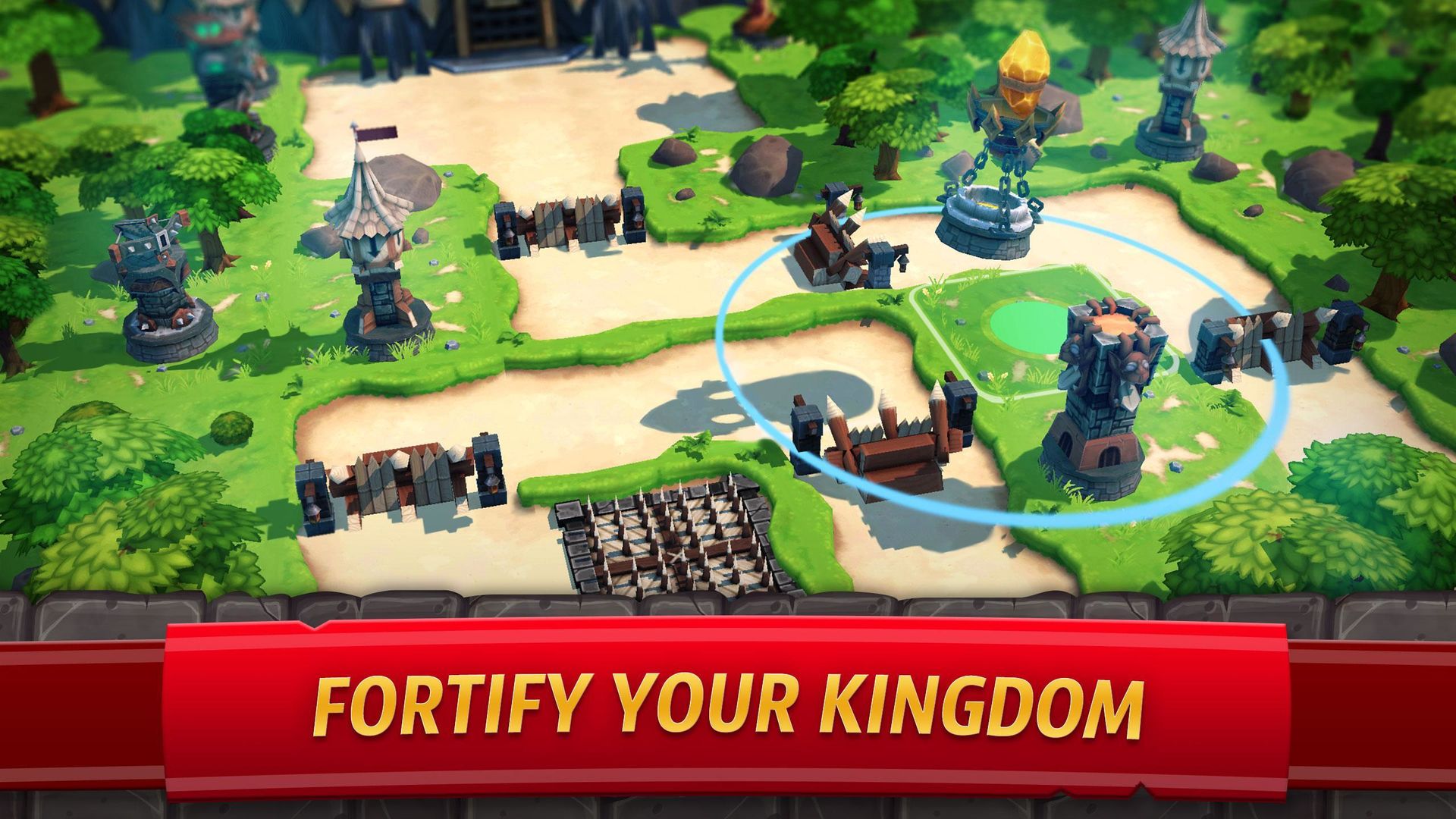 Screenshot of Royal Revolt 2: Tower Defense RTS & Castle Builder