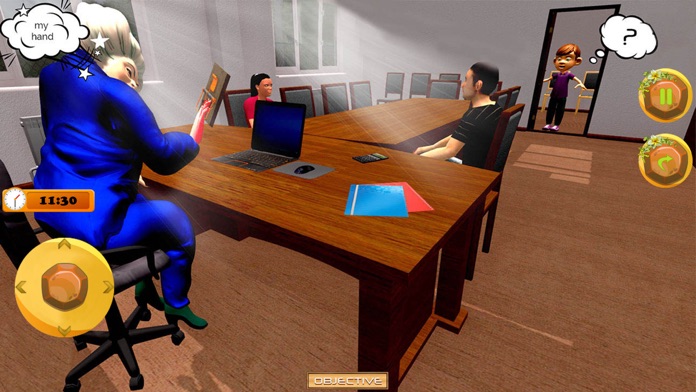 我可怕的奶奶疯狂的令人毛骨悚然的老师恐怖恶作剧游戏：女学生游戏截图