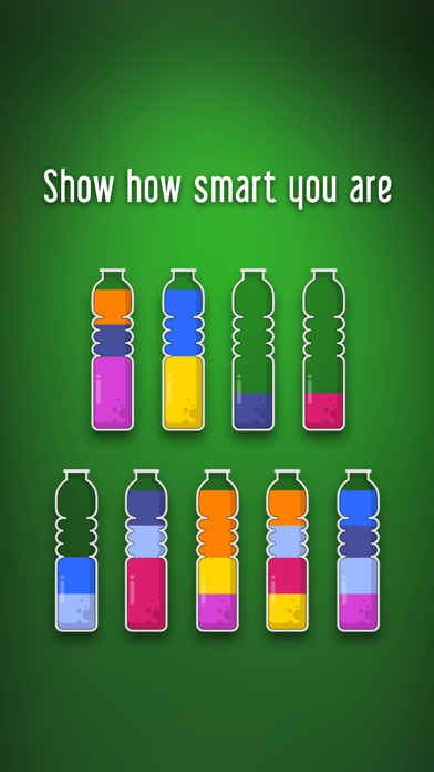 排序水彩拼圖游戏截图