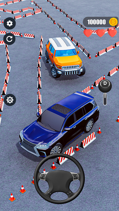 Ultimate Prado Parking Master游戏截图