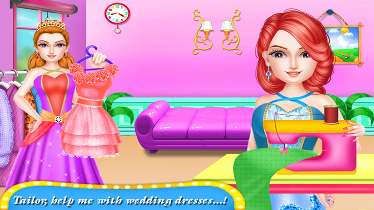 Wedding Bridal Clothes Factory游戏截图