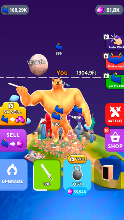 Lifting Hero: More Strong游戏截图