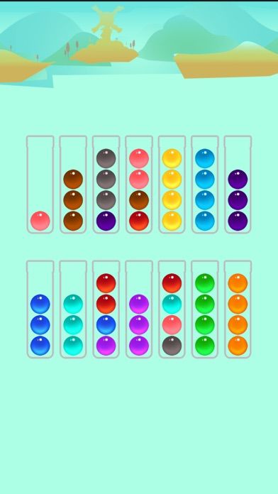 Ball Sort Color Water Puzzle游戏截图