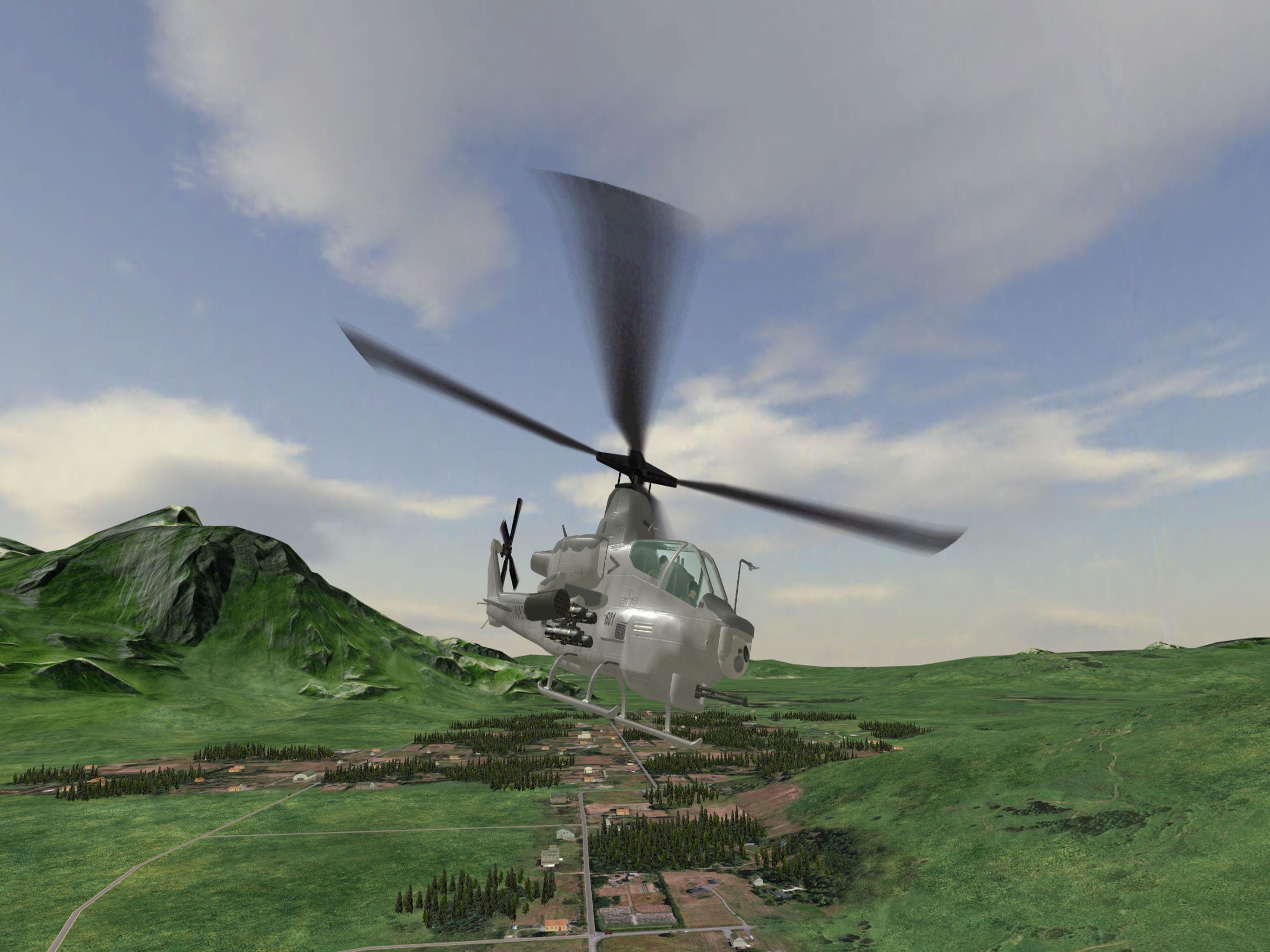 ah-1 viper cobra ops - helicopter flight simulator