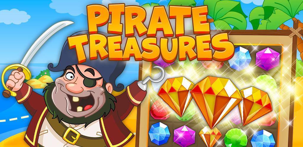 Pirates Treasures - 休闲消除手游游戏截图
