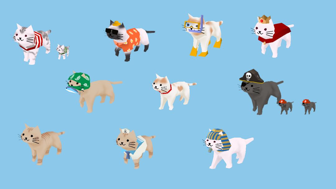 猫猫与鲨鱼游戏截图