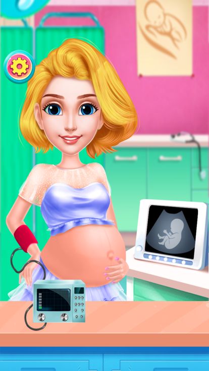 Pregnant Mom Salon Makeover游戏截图