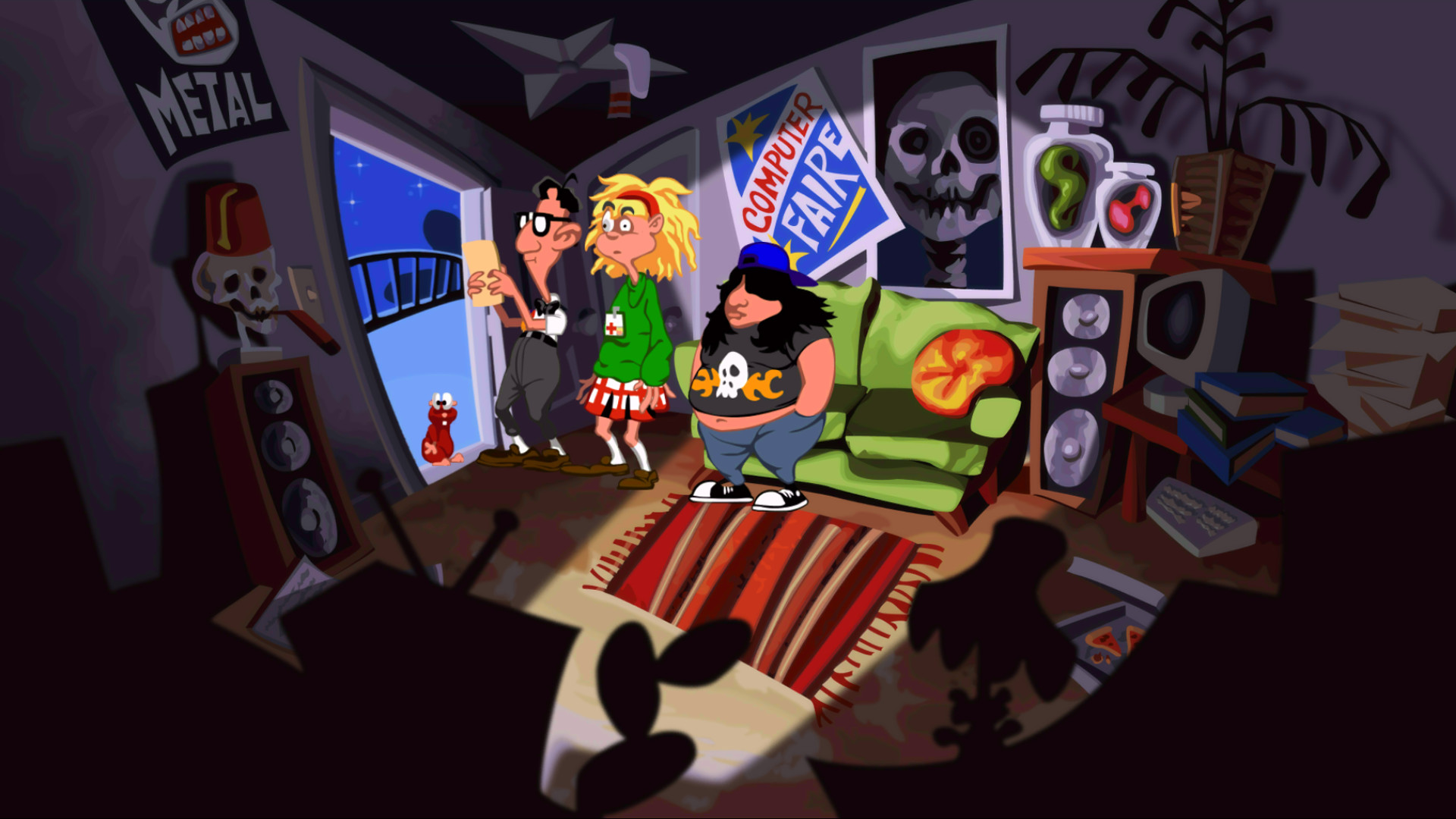 Day of the Tentacle Remastered游戏截图