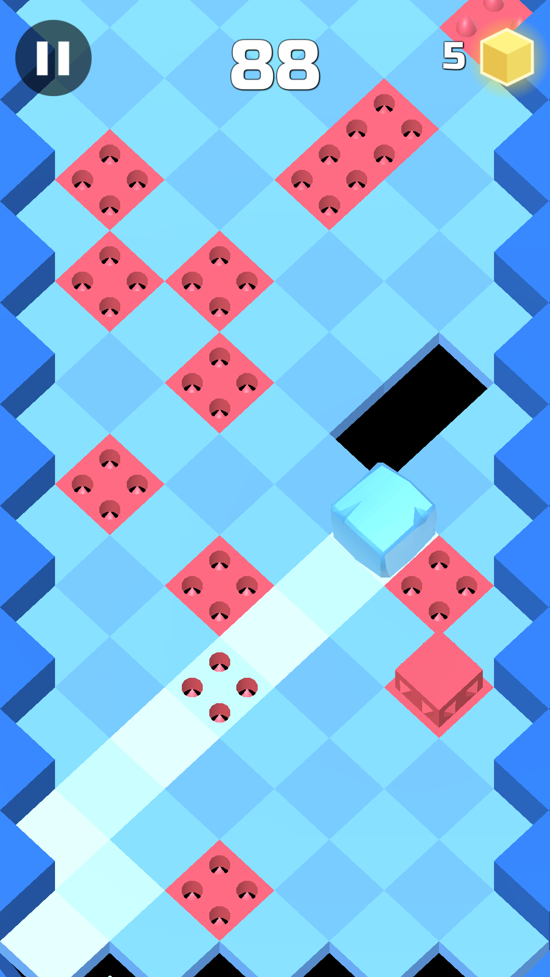 方块跑酷游戏截图