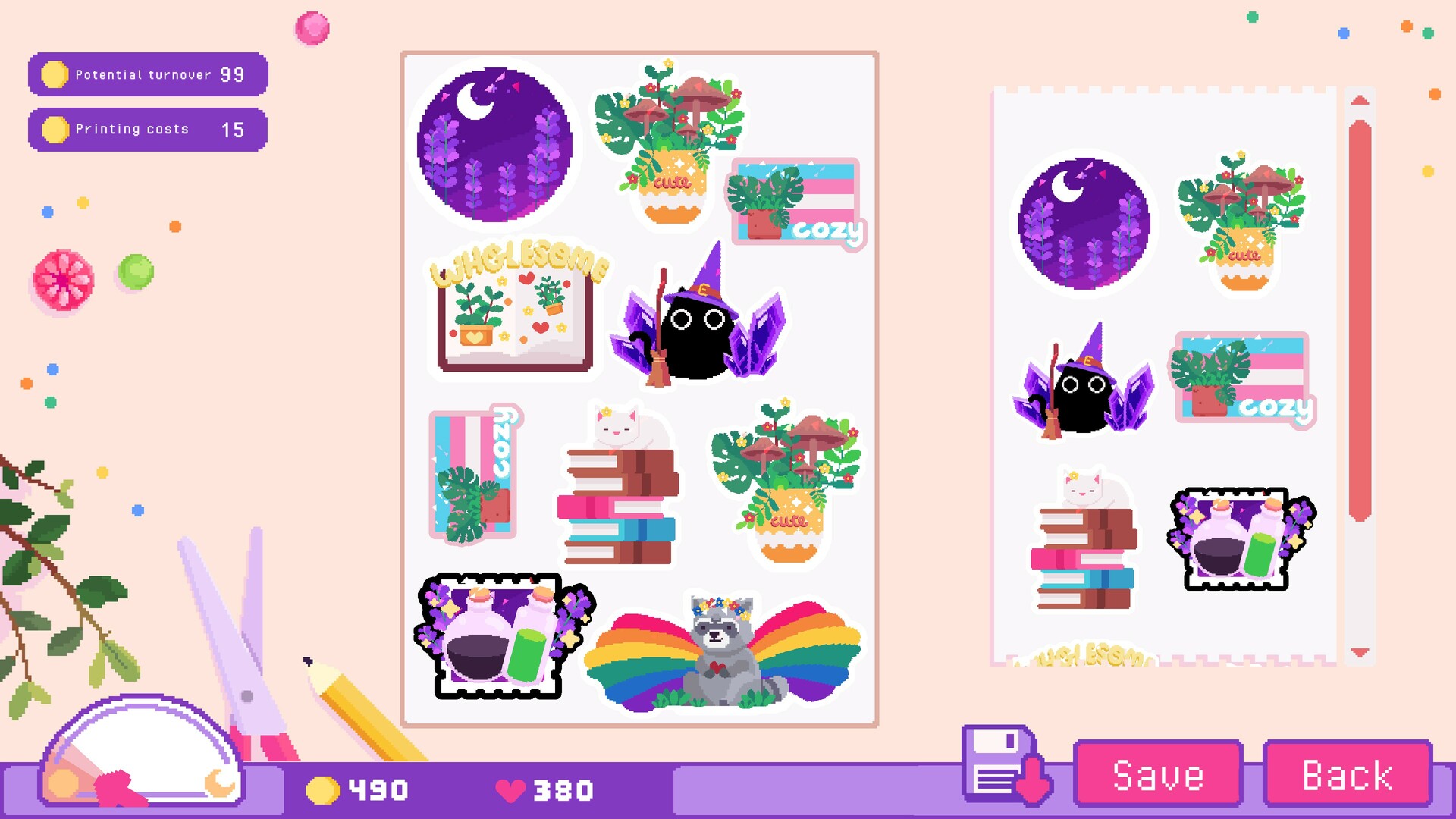 小小贴纸铺游戏截图