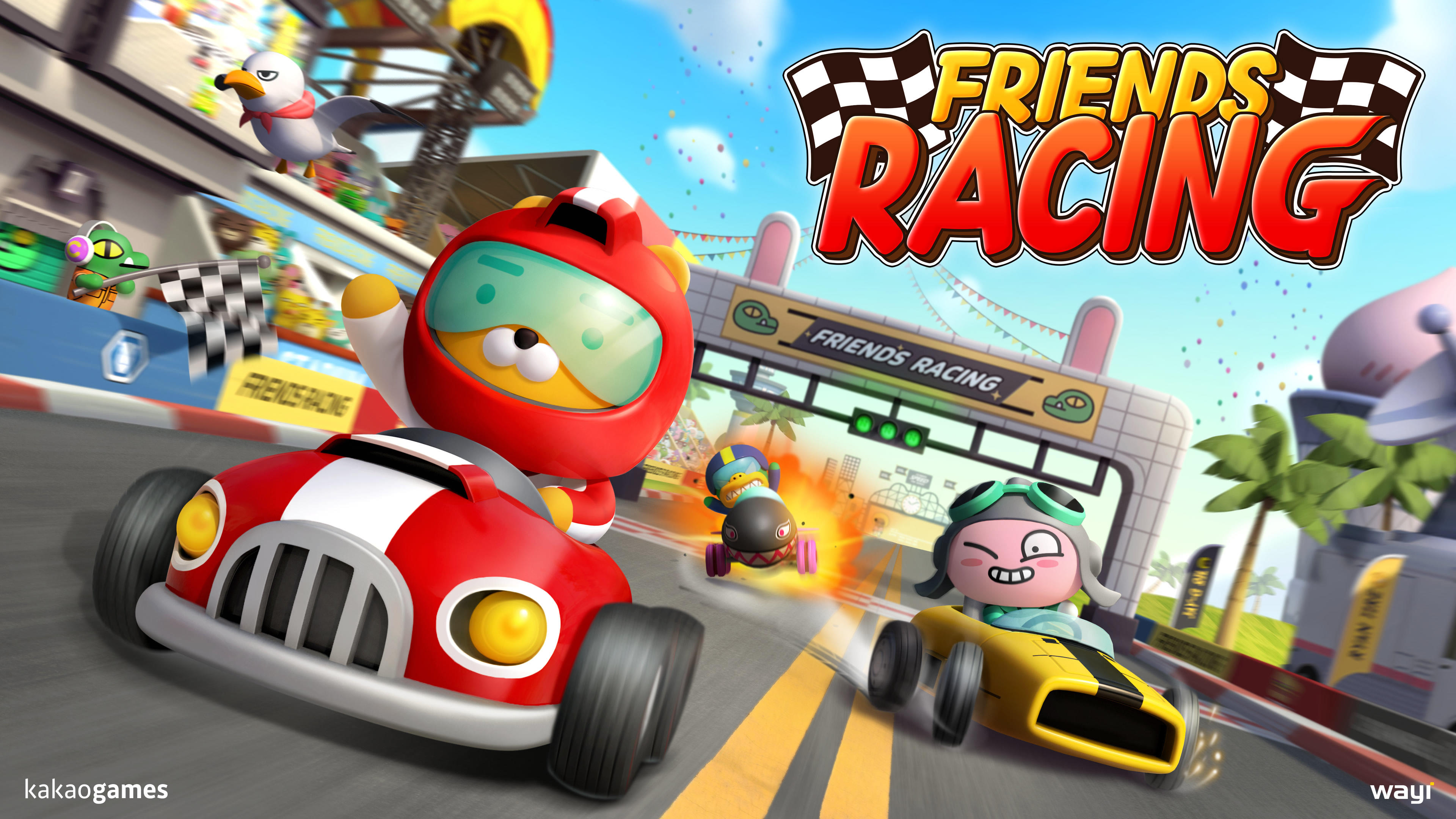 Friends Racing游戏截图