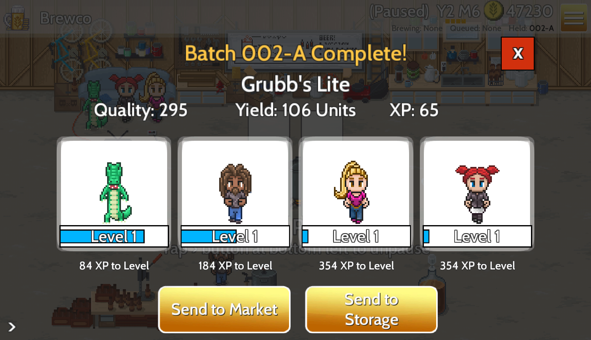 Fiz : Brewery Management Game游戏截图