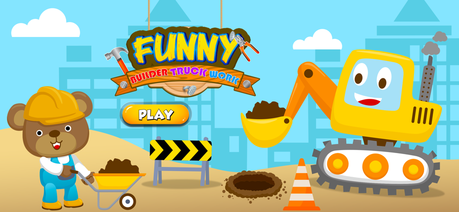 Funny Construction Trucks Game游戏截图