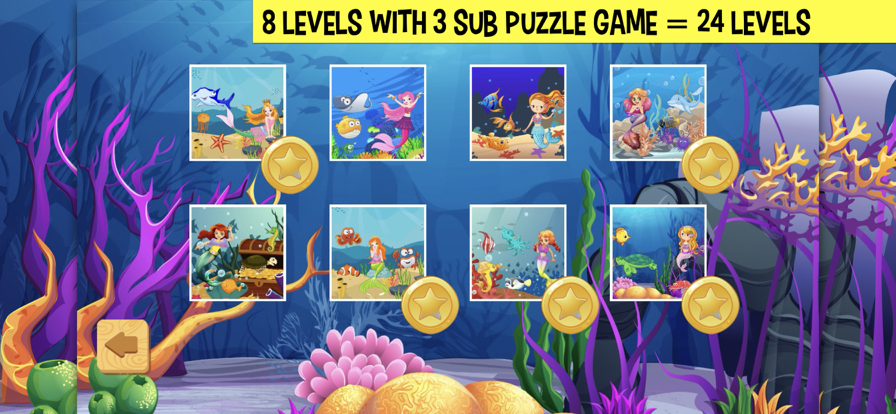 人鱼公主 教育游戏截图