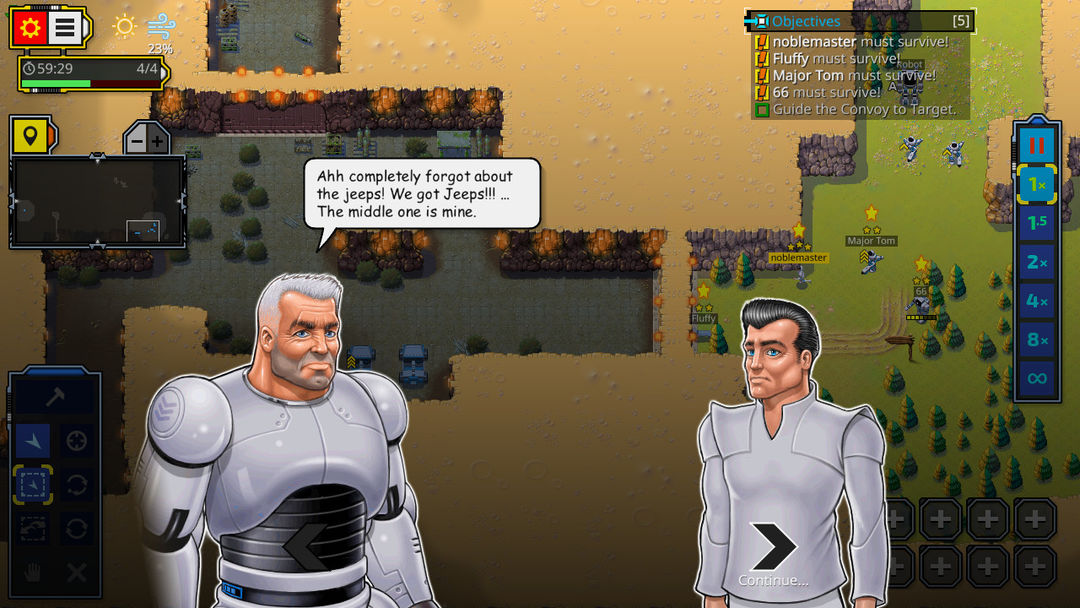 Retro Commander游戏截图