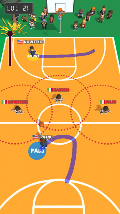 Draw Basket 3D游戏截图