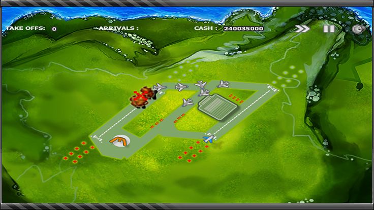 机场塔台交通控制 - 空中航班着陆,起飞指挥游戏游戏截图