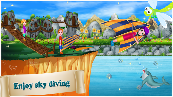 学校 旅行 村 游戏游戏截图