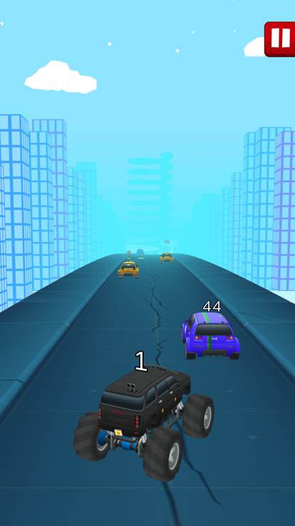 升级汽车 - 加速比赛游戏截图