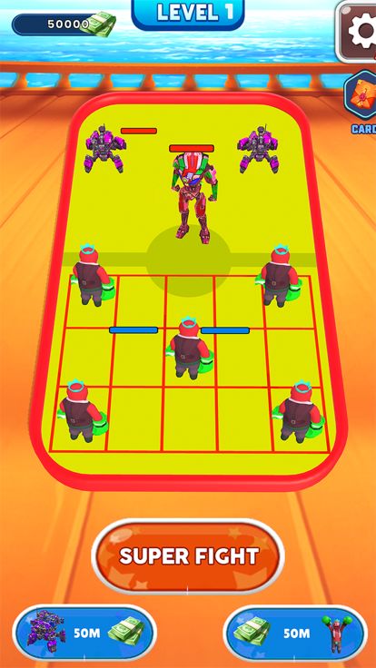 Superhero Merge Monster Fight游戏截图