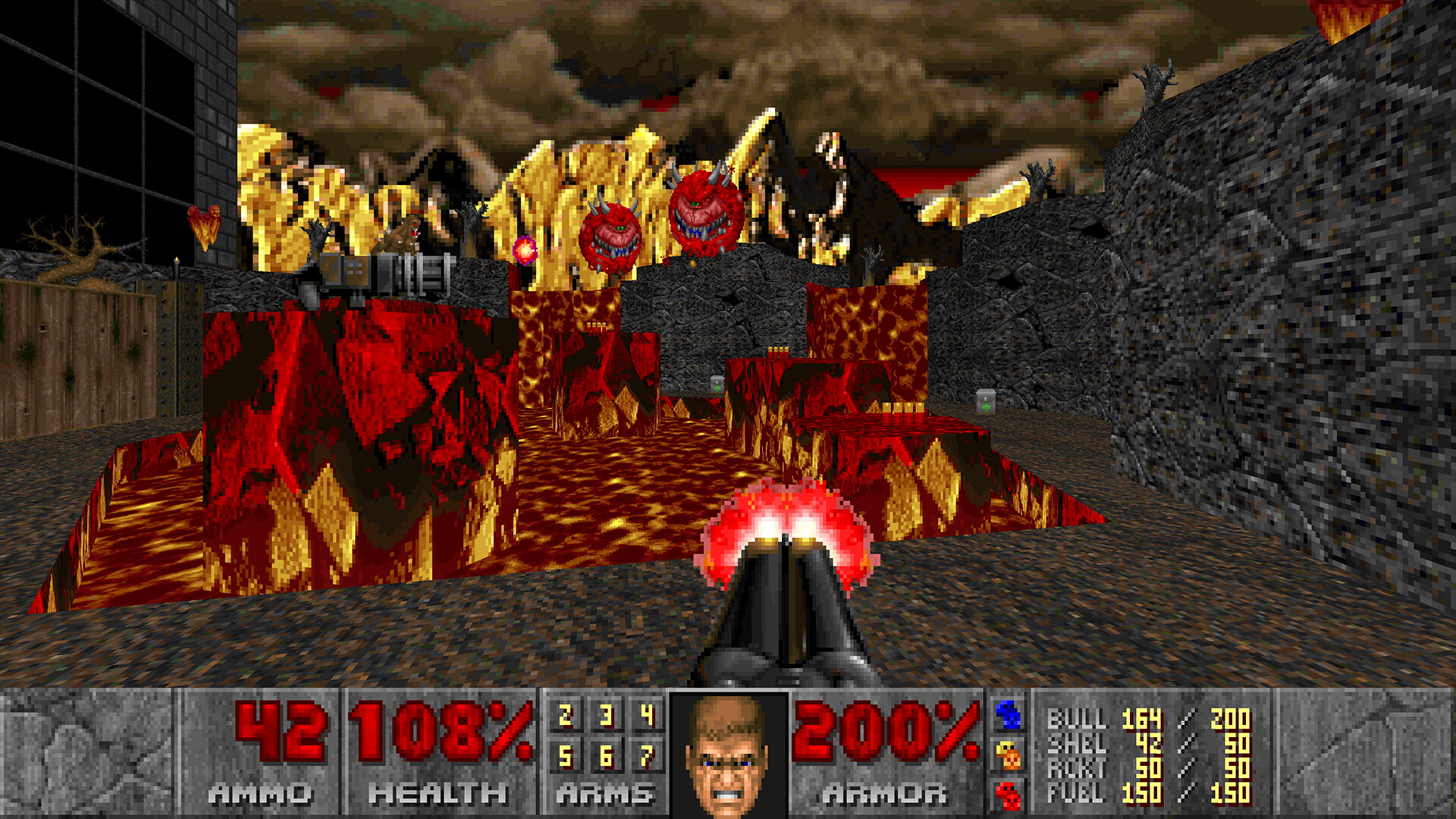 DOOM + DOOM II游戏截图